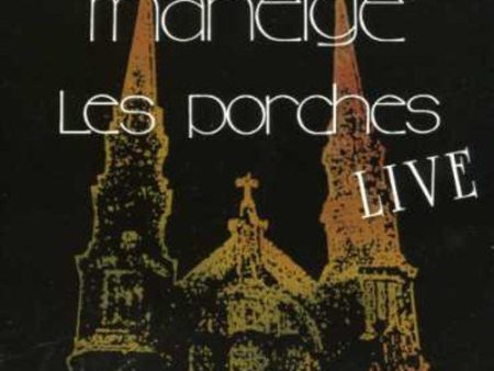 MANEIGE - LES PORCHES LIVE (CD) For Sale